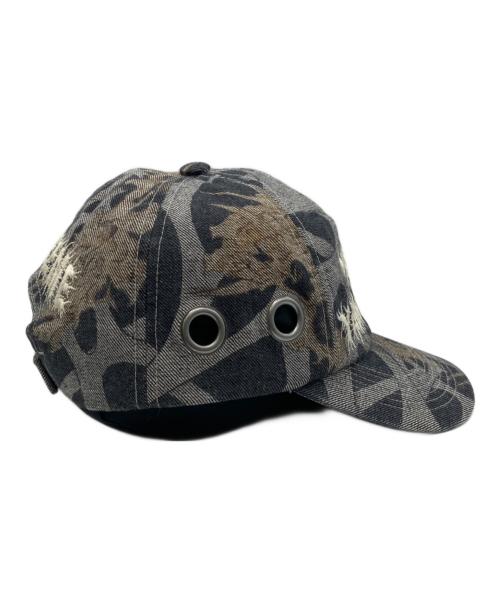 YOHJI YAMAMOTO（ヨウジヤマモト）YOHJI YAMAMOTO (ヨウジヤマモト) Supreme (シュプリーム) キャップ グレーの古着・服飾アイテム