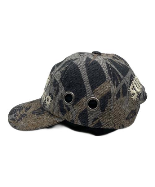 YOHJI YAMAMOTO（ヨウジヤマモト）YOHJI YAMAMOTO (ヨウジヤマモト) Supreme (シュプリーム) キャップ グレーの古着・服飾アイテム