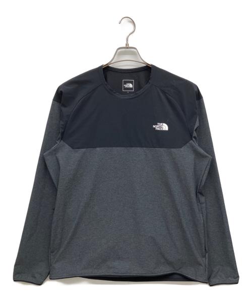 THE NORTH FACE（ザ ノース フェイス）THE NORTH FACE (ザ ノース フェイス) 長袖カットソー グレー サイズ:Lの古着・服飾アイテム