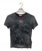 DIESELディーゼル）の古着「半袖Tシャツ」｜ブラック