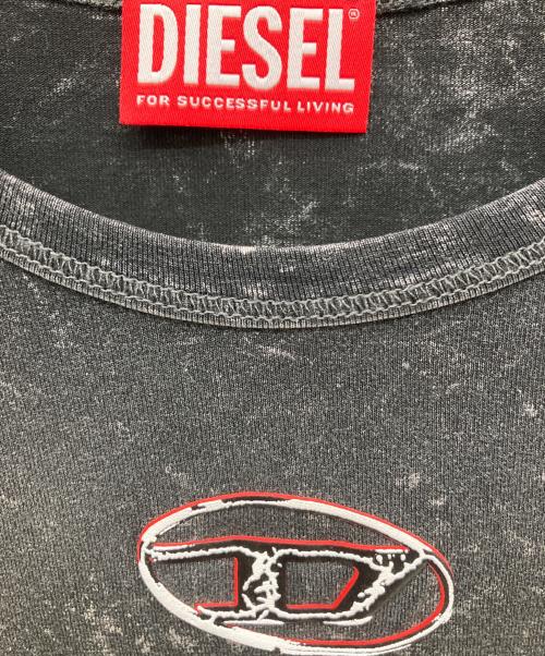 DIESEL（ディーゼル）DIESEL (ディーゼル) 半袖Tシャツ ブラック サイズ:Mの古着・服飾アイテム