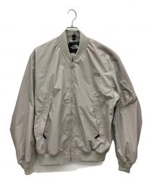 THE NORTH FACE（ザ ノース フェイス）の古着「ウォータープルーフボンバージャケット」｜ライトグレー