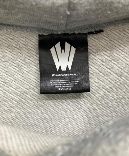 W BY VIRGOwearworks（ダブリューバイヴァルゴウェアワークス）W by VIRGOwearworks (ダブリューバイヴァルゴウェアワークス) プルオーバーパーカー グレー サイズ:Lの古着・服飾アイテム