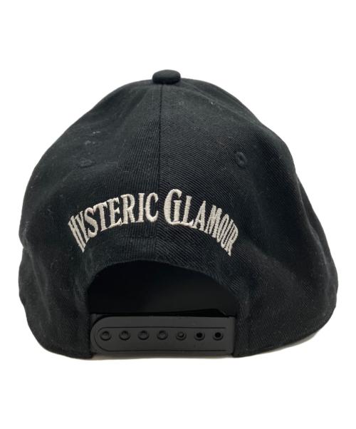 Hysteric Glamour（ヒステリックグラマー）Hysteric Glamour (ヒステリックグラマー) キャップ ブラック サイズ:FREEの古着・服飾アイテム