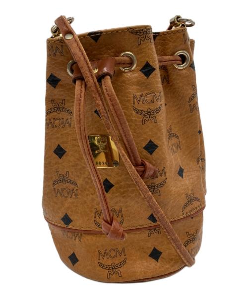 MCM（エムシーエム）MCM (エムシーエム) ショルダーバッグ ブラウンの古着・服飾アイテム