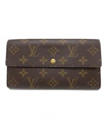 LOUIS VUITTON（ルイ ヴィトン）の古着「長財布」｜ブラウン