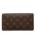 LOUIS VUITTON (ルイ ヴィトン) 長財布 ブラウン：25000円