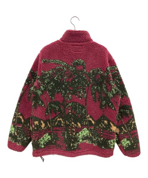 stussy（ステューシー）stussy (ステューシー) ジップボアジャケット パープル サイズ:sの古着・服飾アイテム