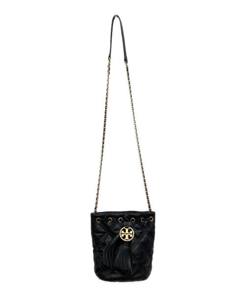 TORY BURCH（トリーバーチ）TORY BURCH (トリーバーチ) チェーンショルダーバッグ ブラックの古着・服飾アイテム