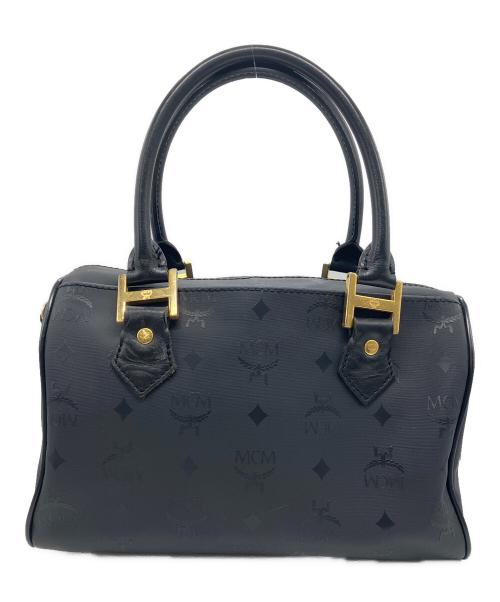 MCM（エムシーエム）MCM (エムシーエム) ミニハンドバッグ ブラックの古着・服飾アイテム