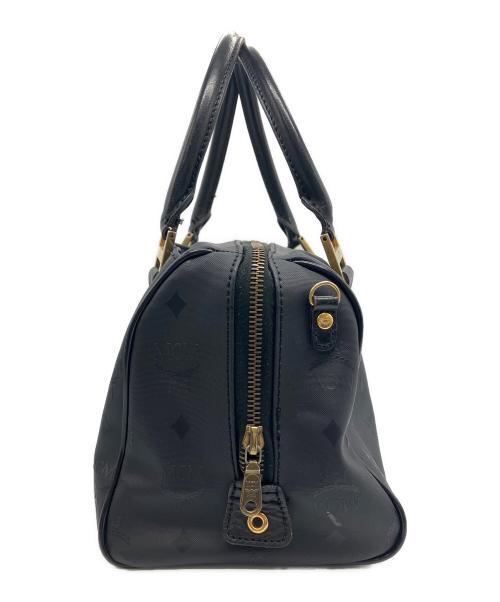MCM（エムシーエム）MCM (エムシーエム) ミニハンドバッグ ブラックの古着・服飾アイテム
