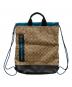 COACH (コーチ) リュック ベージュ×ブラック：15000円