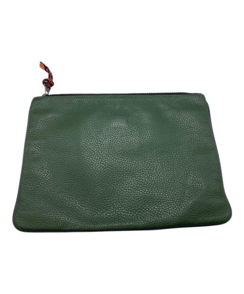 COACH（コーチ）COACH (コーチ) Disney (ディズニー) クラッチバッグ グリーンの古着・服飾アイテム