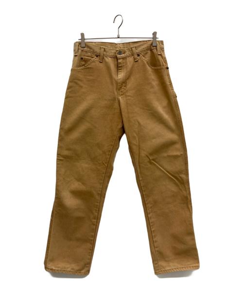 Dickies（ディッキーズ）Dickies (ディッキーズ) ダックペインターパンツ ブラウン サイズ:3232の古着・服飾アイテム