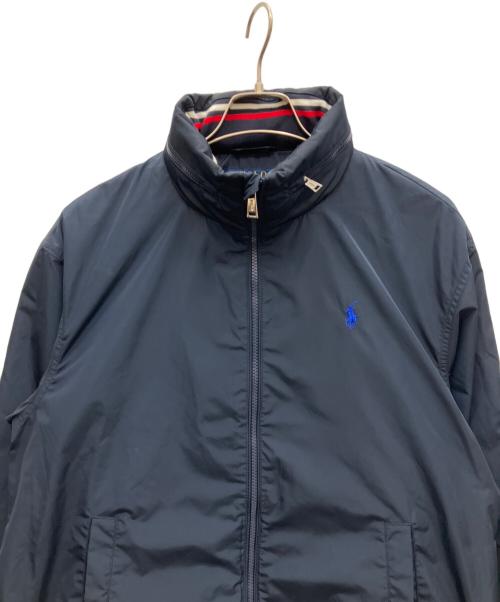 POLO RALPH LAUREN（ポロ・ラルフローレン）POLO RALPH LAUREN (ポロ・ラルフローレン) ジップアップジャケット ネイビー サイズ:Mの古着・服飾アイテム