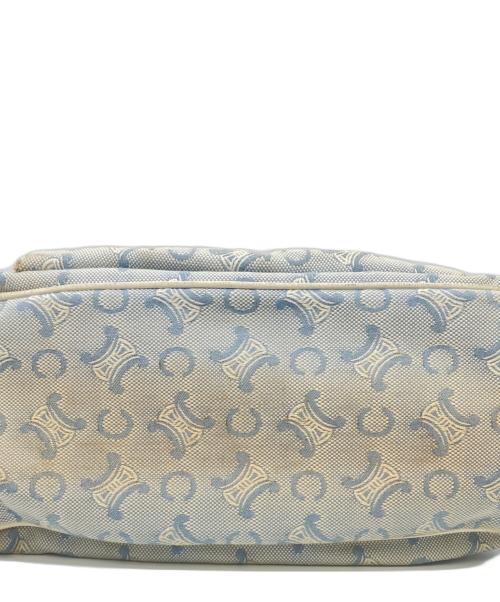 CELINE（セリーヌ）CELINE (セリーヌ) ハンドバッグ スカイブルー×ホワイトの古着・服飾アイテム