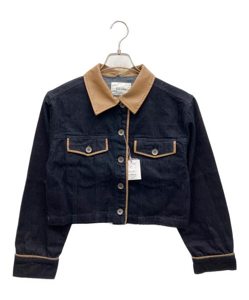 NICE CLAUP（ナイスクラップ）NICE CLAUP (ナイスクラップ) デニムジャケット インディゴ サイズ:F 未使用品の古着・服飾アイテム