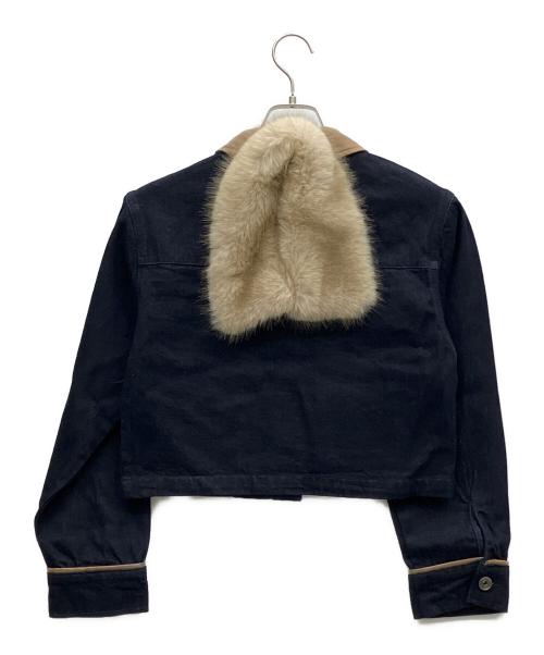 NICE CLAUP（ナイスクラップ）NICE CLAUP (ナイスクラップ) デニムジャケット インディゴ サイズ:F 未使用品の古着・服飾アイテム