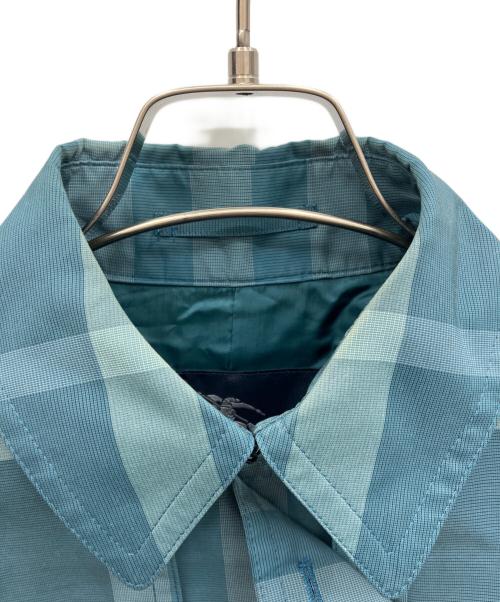 BURBERRY LONDON（バーバリーロンドン）BURBERRY LONDON (バーバリーロンドン) トレンチコート エメラルドグリーン サイズ:40の古着・服飾アイテム