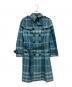 BURBERRY LONDON（バーバリーロンドン）の古着「トレンチコート」｜エメラルドグリーン