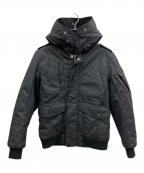 DIESELディーゼル）の古着「ミリタリージャケット」｜ブラック