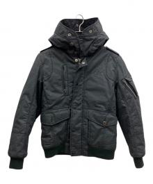 DIESEL（ディーゼル）の古着「ミリタリージャケット」｜ブラック