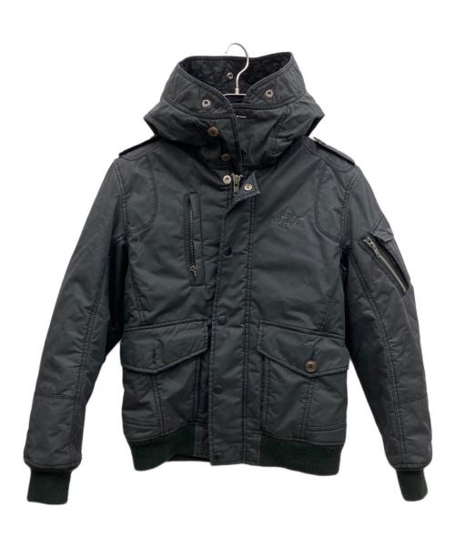 DIESEL（ディーゼル）DIESEL (ディーゼル) ミリタリージャケット ブラック サイズ:Sの古着・服飾アイテム