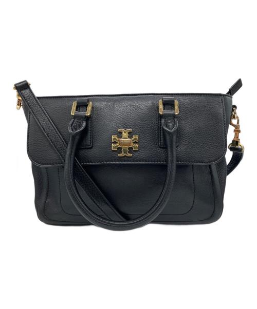 TORY BURCH（トリーバーチ）TORY BURCH (トリーバーチ) 2WAYバッグ ブラックの古着・服飾アイテム