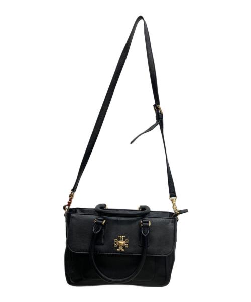 TORY BURCH（トリーバーチ）TORY BURCH (トリーバーチ) 2WAYバッグ ブラックの古着・服飾アイテム
