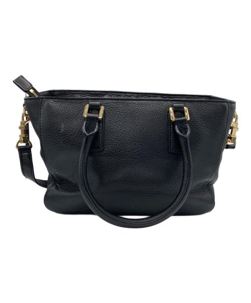 TORY BURCH（トリーバーチ）TORY BURCH (トリーバーチ) 2WAYバッグ ブラックの古着・服飾アイテム