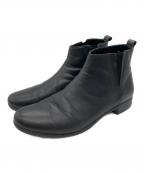 travel shoes by chausserトラベルシューズバイショセ）の古着「レザーブーツ」｜ブラック