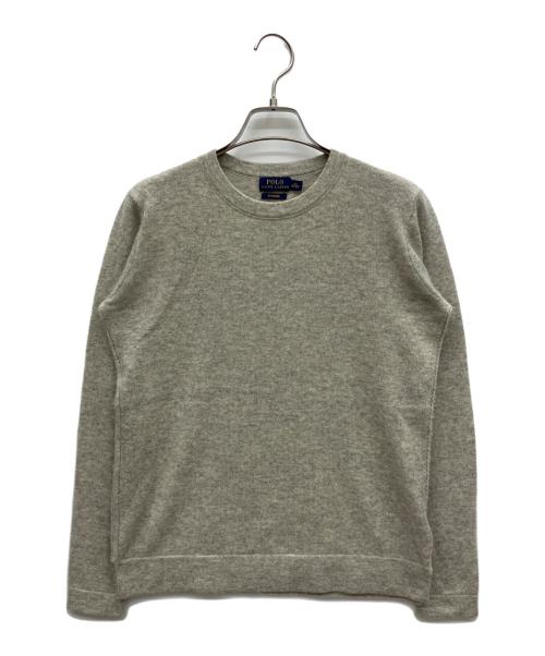 POLO RALPH LAUREN（ポロ・ラルフローレン）POLO RALPH LAUREN (ポロ・ラルフローレン) 薄手ニット ベージュ サイズ:XSの古着・服飾アイテム