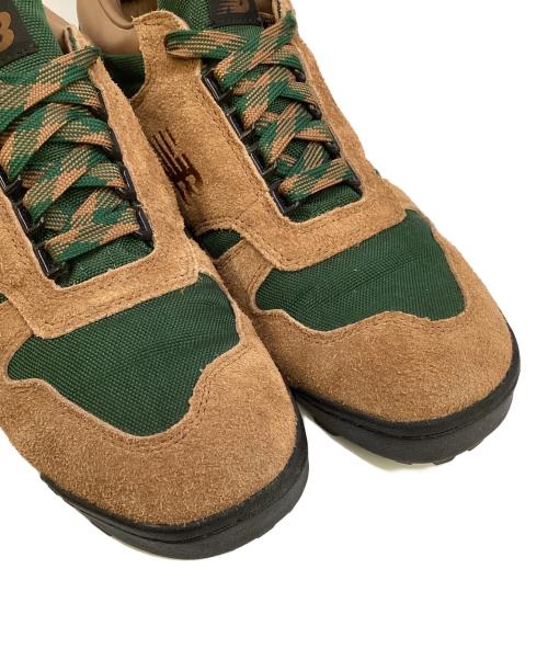 NEW BALANCE（ニューバランス）NEW BALANCE (ニューバランス) スニーカー ブラウン×グリーン サイズ:27の古着・服飾アイテム