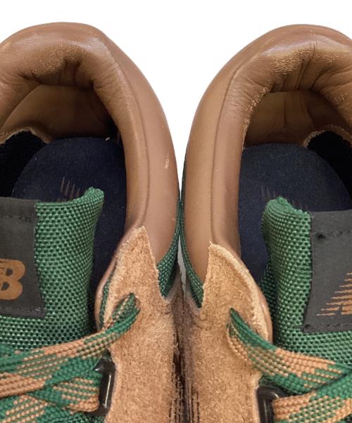 NEW BALANCE（ニューバランス）NEW BALANCE (ニューバランス) スニーカー ブラウン×グリーン サイズ:27の古着・服飾アイテム