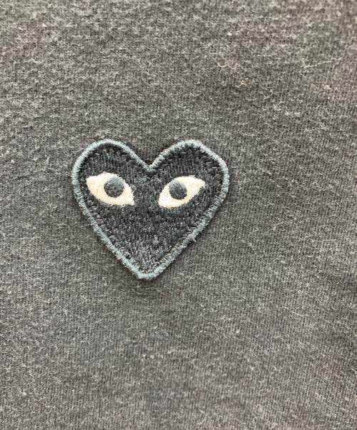 PLAY COMME des GARCONS（プレイコムデギャルソン）PLAY COMME des GARCONS (プレイコムデギャルソン) 長袖カットソー ブラック サイズ:Mの古着・服飾アイテム