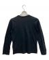 PLAY COMME des GARCONS (プレイコムデギャルソン) 長袖カットソー ブラック サイズ:M：5000円