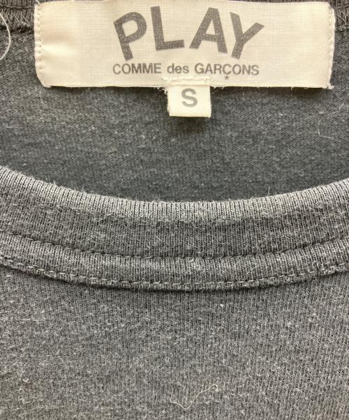 PLAY COMME des GARCONS（プレイコムデギャルソン）PLAY COMME des GARCONS (プレイコムデギャルソン) 長袖カットソー ブラック サイズ:Sの古着・服飾アイテム