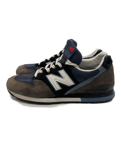 NEW BALANCE（ニューバランス）NEW BALANCE (ニューバランス) スニーカー ネイビー×グレー サイズ:27cmの古着・服飾アイテム