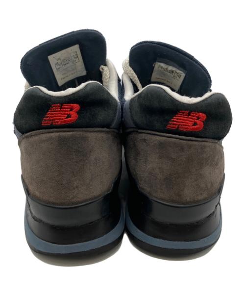NEW BALANCE（ニューバランス）NEW BALANCE (ニューバランス) スニーカー ネイビー×グレー サイズ:27cmの古着・服飾アイテム