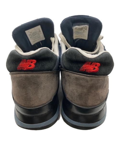 NEW BALANCE（ニューバランス）NEW BALANCE (ニューバランス) スニーカー ネイビー×グレー サイズ:27cmの古着・服飾アイテム