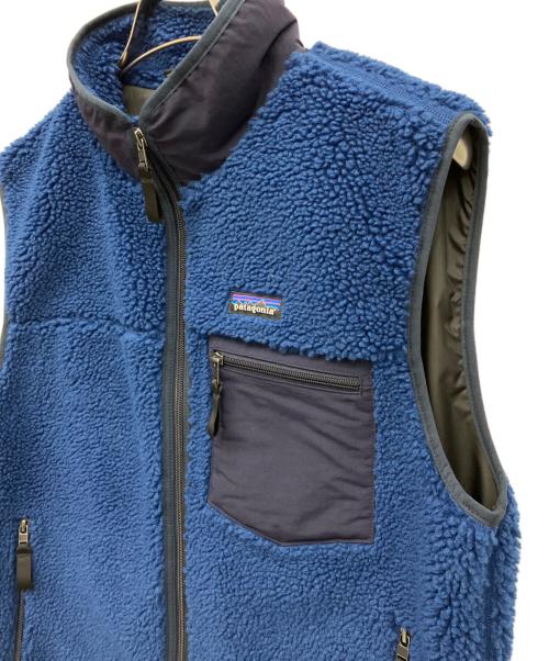 Patagonia（パタゴニア）Patagonia (パタゴニア) クラシック レトロX ベスト ブルー サイズ:Mの古着・服飾アイテム