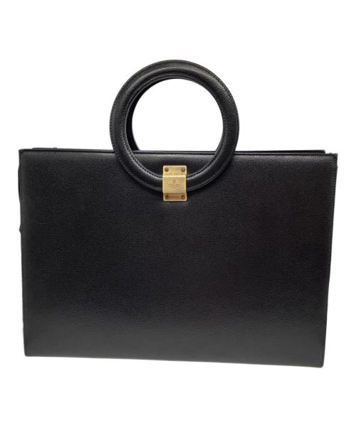 Vivienne Westwood（ヴィヴィアンウエストウッド）Vivienne Westwood (ヴィヴィアンウエストウッド) サークルハンドバッグ ブラックの古着・服飾アイテム