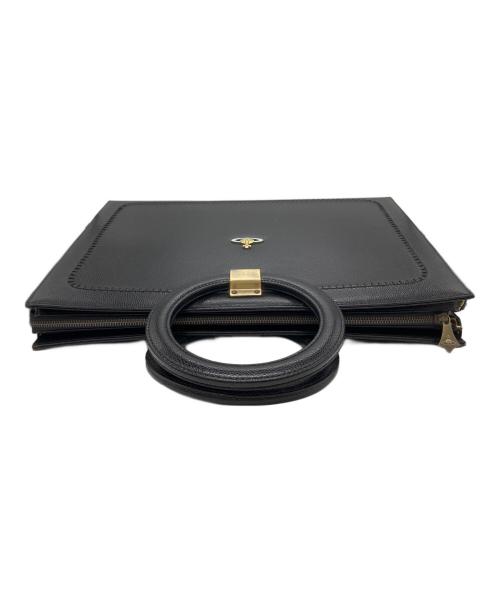 Vivienne Westwood（ヴィヴィアンウエストウッド）Vivienne Westwood (ヴィヴィアンウエストウッド) サークルハンドバッグ ブラックの古着・服飾アイテム