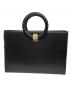 Vivienne Westwood (ヴィヴィアンウエストウッド) サークルハンドバッグ ブラック：25000円