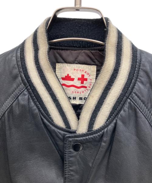 POSH BOY（ポッシュボーイ）POSH BOY (ポッシュボーイ) レザージャケット ブラック サイズ:Freeの古着・服飾アイテム