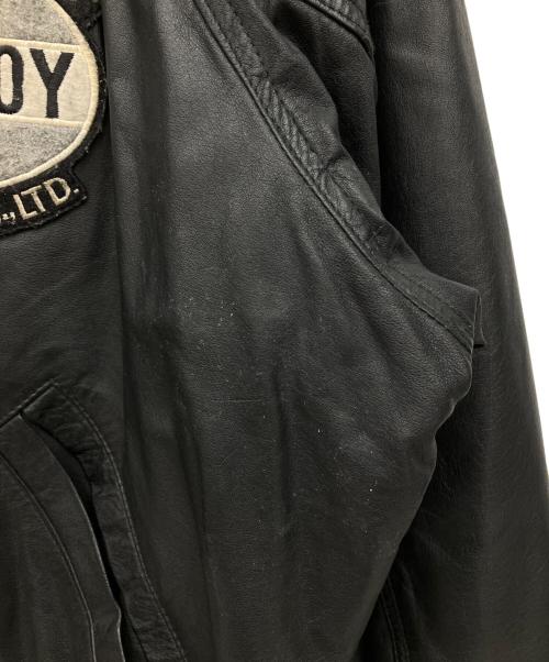 POSH BOY（ポッシュボーイ）POSH BOY (ポッシュボーイ) レザージャケット ブラック サイズ:Freeの古着・服飾アイテム
