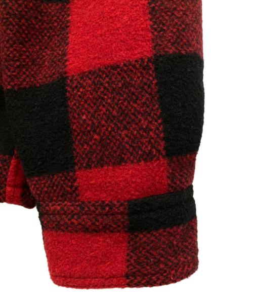 VANSON（バンソン）VANSON (バンソン) ジャケット レッド×ブラック サイズ:Lの古着・服飾アイテム