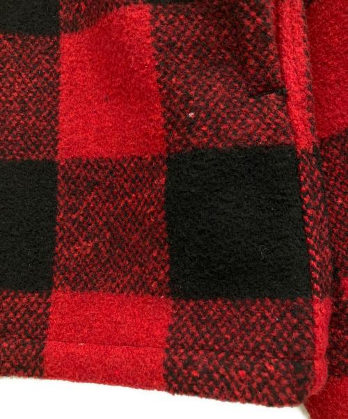 VANSON（バンソン）VANSON (バンソン) ジャケット レッド×ブラック サイズ:Lの古着・服飾アイテム