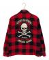 VANSON (バンソン) ジャケット レッド×ブラック サイズ:L：6000円