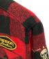 中古・古着 VANSON (バンソン) ジャケット レッド×ブラック サイズ:L：6000円